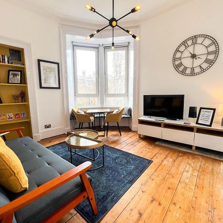 Bohemian 1Br Flat In Abbeyhill Lägenhet Edinburg Exteriör bild