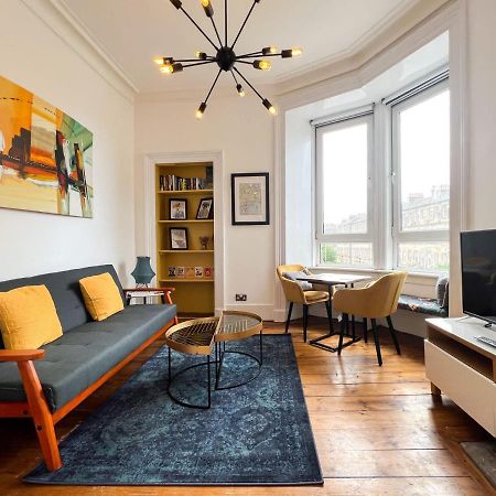 Bohemian 1Br Flat In Abbeyhill Lägenhet Edinburg Exteriör bild