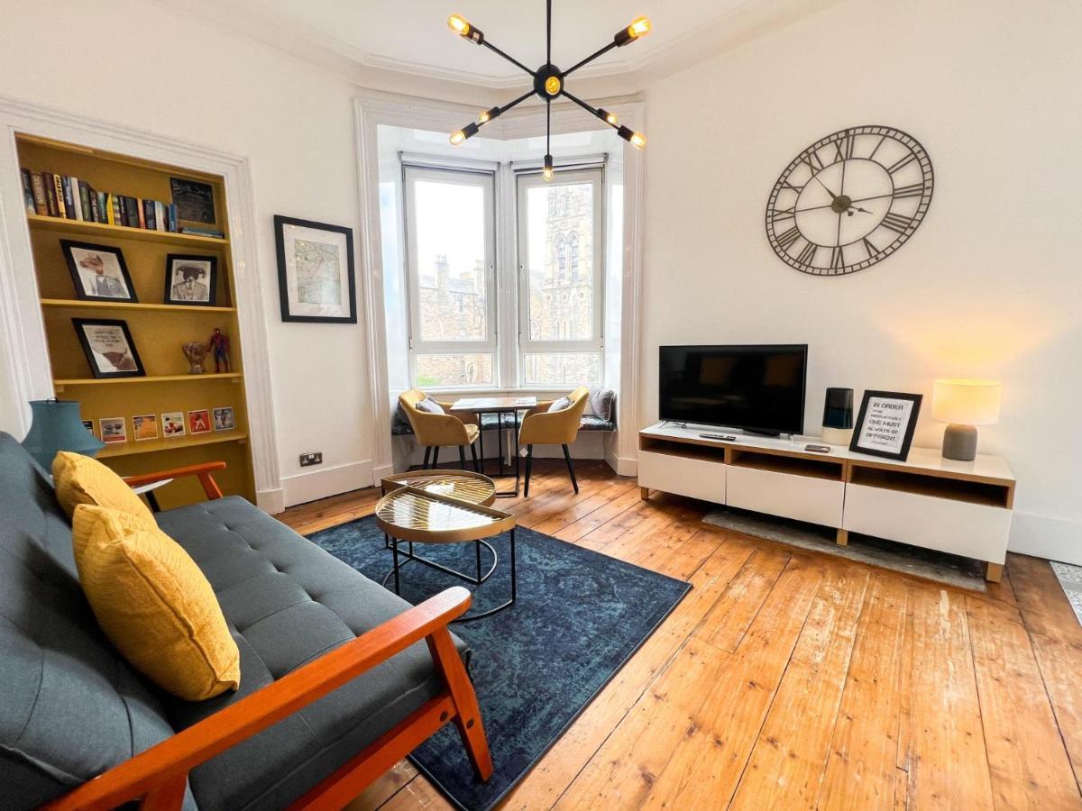 Bohemian 1Br Flat In Abbeyhill Lägenhet Edinburg Exteriör bild