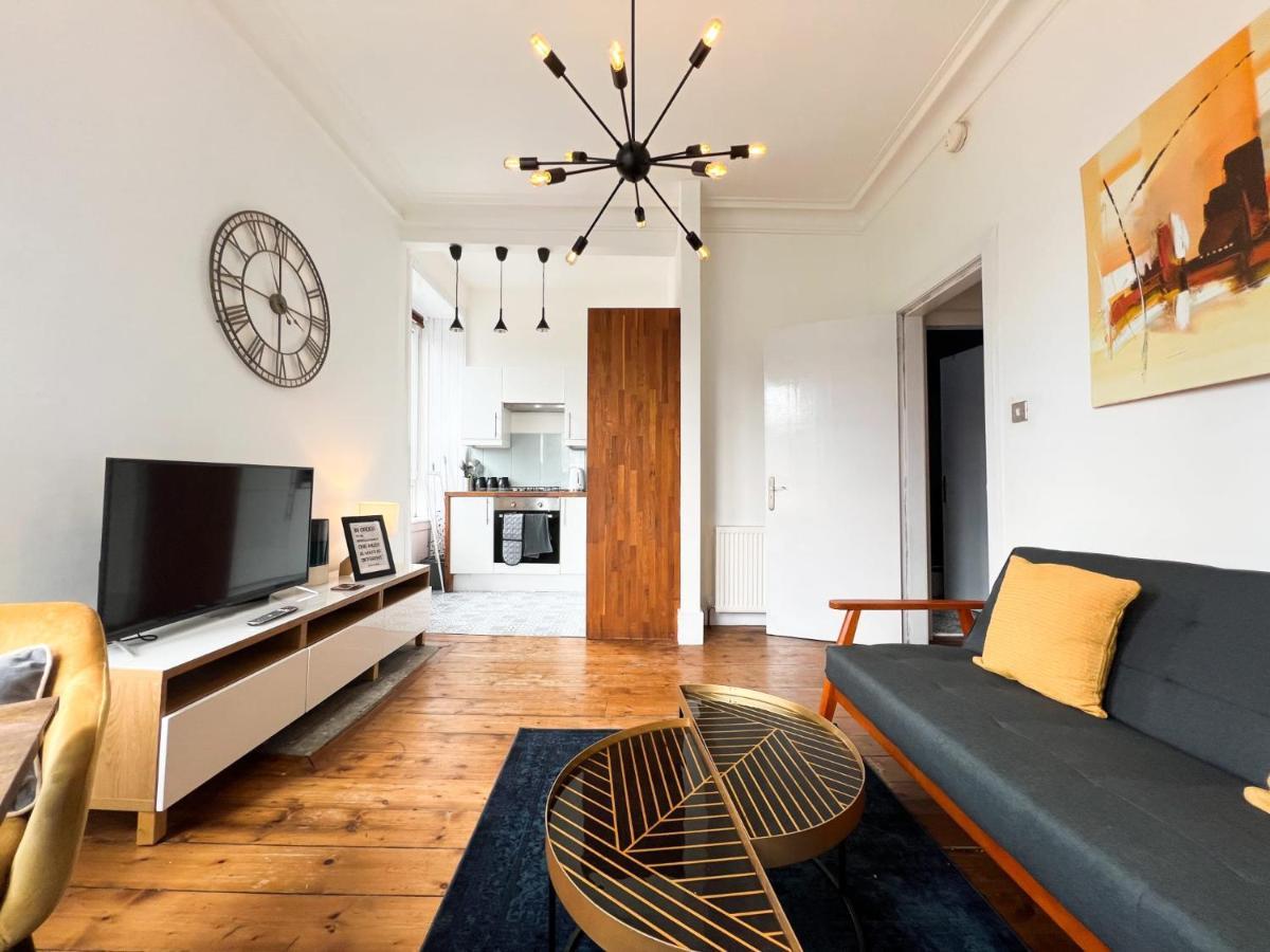 Bohemian 1Br Flat In Abbeyhill Lägenhet Edinburg Exteriör bild