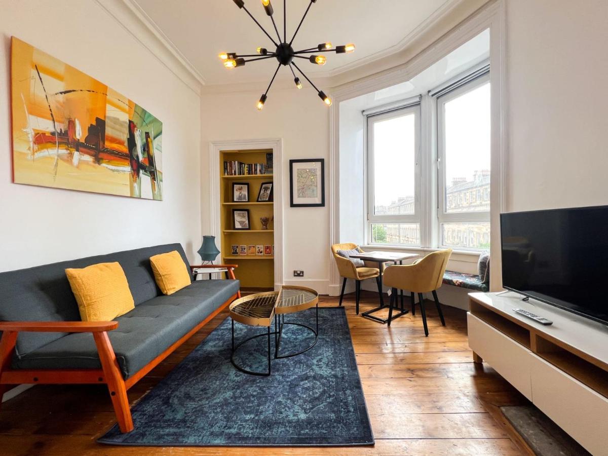Bohemian 1Br Flat In Abbeyhill Lägenhet Edinburg Exteriör bild